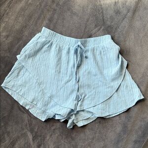 SHEIN Light Blue Women's Skorts